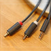 Ugreen AV102 10511 cable 3.5 mm mini jack (male) / 2RCA (male) 1.5m - gray - Audio cables<<<HurtelXML