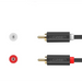 Ugreen AV104 10518 audio cable 2RCA (male) / 2RCA (male) 2m - gray - Audio cables<<<HurtelXML