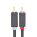 Ugreen AV104 30747 audio cable 2RCA (male) / 2RCA (male) 1m - gray - Audio cables<<<HurtelXML