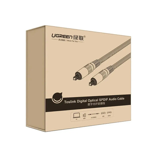 Ugreen AV108 10539 optical Toslink/SPDIF cable 1m - gray - Audio cables<<<HurtelXML