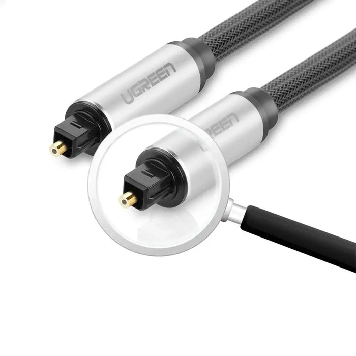 Ugreen AV108 10539 optical Toslink/SPDIF cable 1m - gray - Audio cables<<<HurtelXML