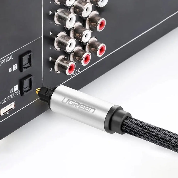 Ugreen AV108 10542 optical Toslink/SPDIF cable 1.5m - gray - Audio cables<<<HurtelXML