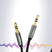 Ugreen AV119 10733 audio cable mini jack 3.5mm / mini jack 3.5mm 1m - black - Audio cables<<<HurtelXML