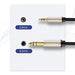 Ugreen AV127 10628 audio TRS cable mini jack 3.5mm / jack 6.35mm 2m - gray - Audio cables<<<HurtelXML