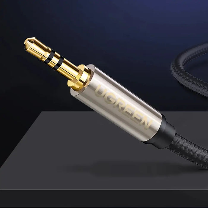 Ugreen AV127 10630 audio TRS cable mini jack 3.5mm / jack 6.35mm 5m - gray - Audio cables<<<HurtelXML