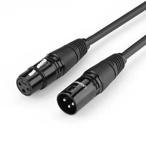 Ugreen AV130 66716 audio XLR (female) - XLR (male) cable for microphone / amplifier 1m - black - Audio