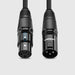 Ugreen AV130 66716 audio XLR (female) - XLR (male) cable for microphone / amplifier 1m - black - Audio