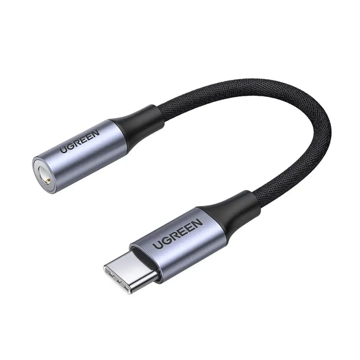 Ugreen AV161 adapter for headphones mini jack 3.5 mm (female) / USB-C (male) 10 cm - gray - USB adapters<<<HurtelXML