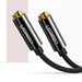 Ugreen cable 3.5 mm headphone splitter mini jack AUX 25cm black (20816) - Audio cables<<<HurtelXML