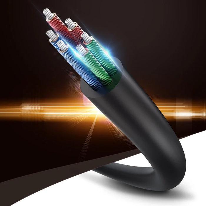 Ugreen cable 3.5 mm headphone splitter mini jack AUX 25cm black (20816) - Audio cables<<<HurtelXML