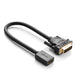 Ugreen cable adapter cable DVI (male) - HDMI (female) 0.15m black (20118) - Video cables<<<HurtelXML