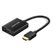 Ugreen cable adapter cable HDMI (male) - VGA (female) black (MM102) - Video adapters<<<HurtelXML