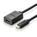 Ugreen cable adapter cable HDMI adapter - micro HDMI 19 pin 20cm black (20134) - Video cables<<<HurtelXML