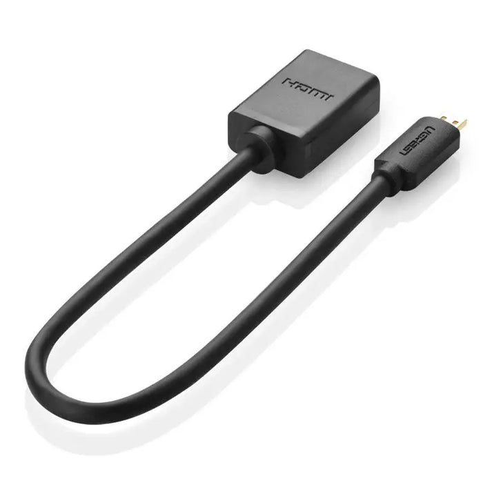 Ugreen cable adapter cable HDMI adapter - micro HDMI 19 pin 20cm black (20134) - Video cables<<<HurtelXML