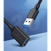 Ugreen cable cord extension adapter USB 3.0 (female) - USB 3.0 (male) 3 m black (US129 30127) - Cell phone