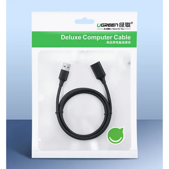 Ugreen cable cord extension adapter USB 3.0 (female) - USB 3.0 (male) 3 m black (US129 30127) - Cell phone