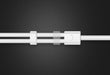 Ugreen cable cable headphone splitter 3.5 mm mini jack AUX microphone 20cm (microphone + stereo output) silver (30619)