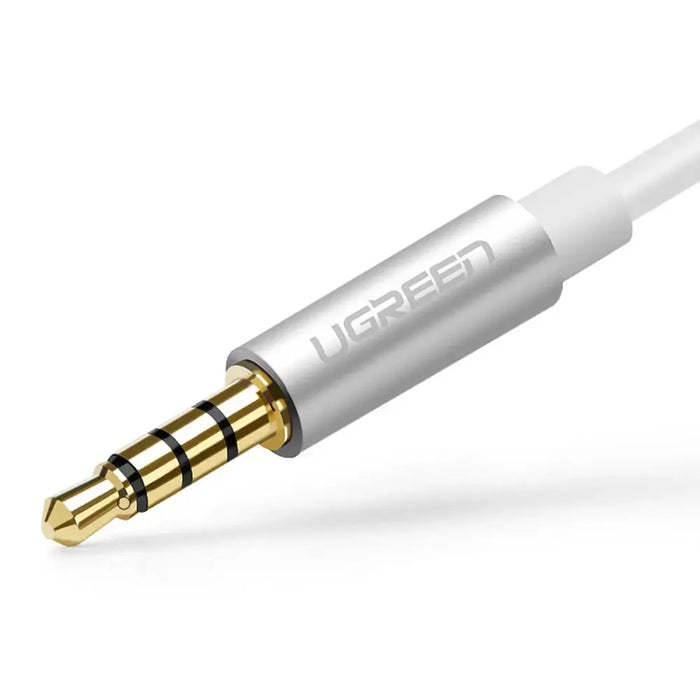 Ugreen cable cable headphone splitter mini jack 3.5 mm - 2 x mini jack 3.5 mm (microphone + stereo output) black