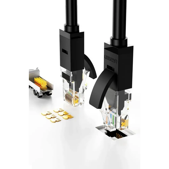 Ugreen cable internet network cable Ethernet patchcord RJ45 Cat 6 UTP 1000Mbps 10m black (20164) - Network