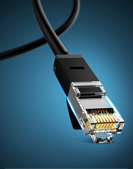 Ugreen cable internet network cable Ethernet patchcord RJ45 Cat 6 UTP 1000Mbps 5m black (20162) - Network