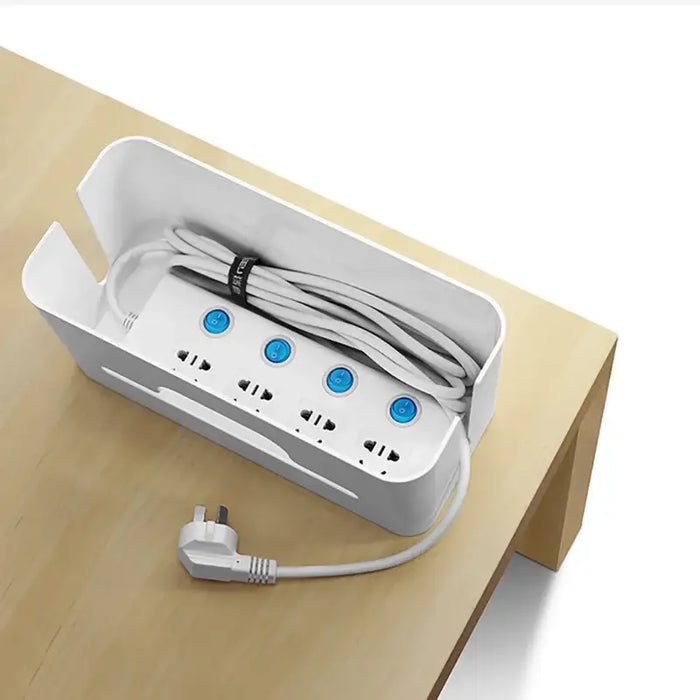 Ugreen cable organizer box rail holder S 27.8x13x12.8cm black and white (LP110) - Other office accessories<<<HurtelXML