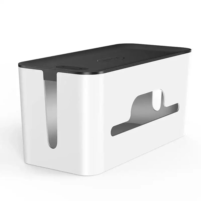 Ugreen cable organizer box rail holder S 27.8x13x12.8cm black and white (LP110) - Other office accessories<<<HurtelXML
