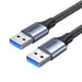 Ugreen cable USB cable - USB 3.0 5Gb/s 0.5m gray (US373) - Cell phone cables<<<HurtelXML