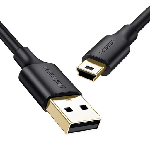 Ugreen cable USB - mini USB 480 Mbps cable 1.5 m black (US132 10385) - Cell phone cables<<<HurtelXML&&&USB