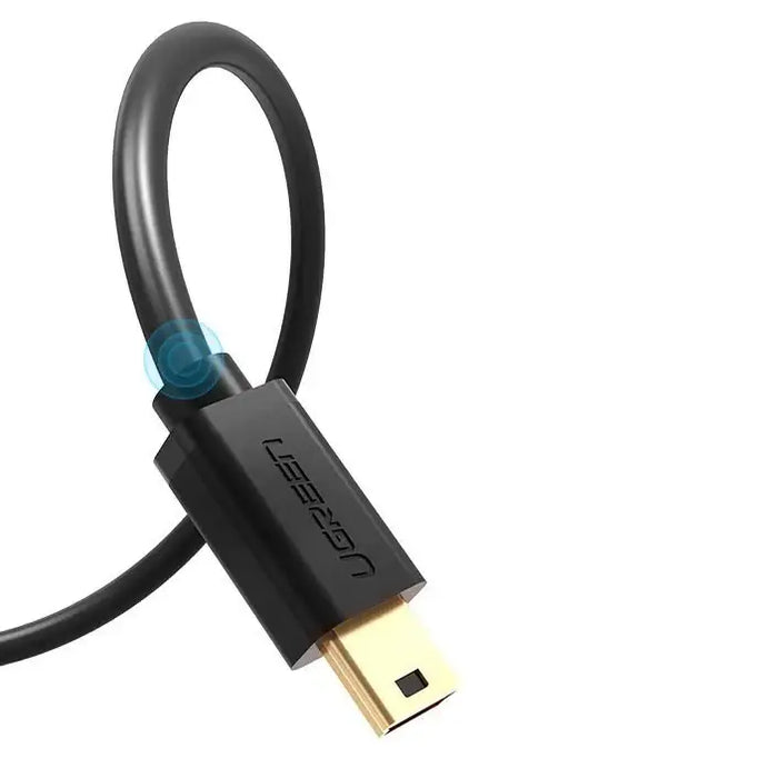 Ugreen cable USB - mini USB cable 480 Mbps 3 m black (US132 10386) - Cell phone cables<<<HurtelXML&&&USB