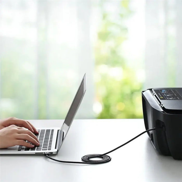 Ugreen cable USB - USB Type B cable (printer cable) 3m black (10351) - Cell phone cables<<<HurtelXML&&&USB