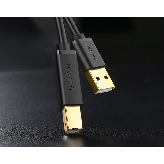 Ugreen cable USB - USB Type B cable (printer cable) 3m black (10351) - Cell phone cables<<<HurtelXML&&&USB