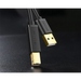 Ugreen cable USB - USB Type B cable (printer cable) 3m black (10351) - Cell phone cables<<<HurtelXML&&&USB