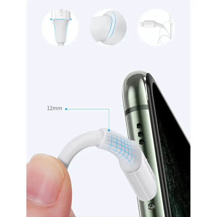 Ugreen cable USB Type C - Lightning 3A cable 0.25 m white (US171) - Cell phone cables<<<HurtelXML
