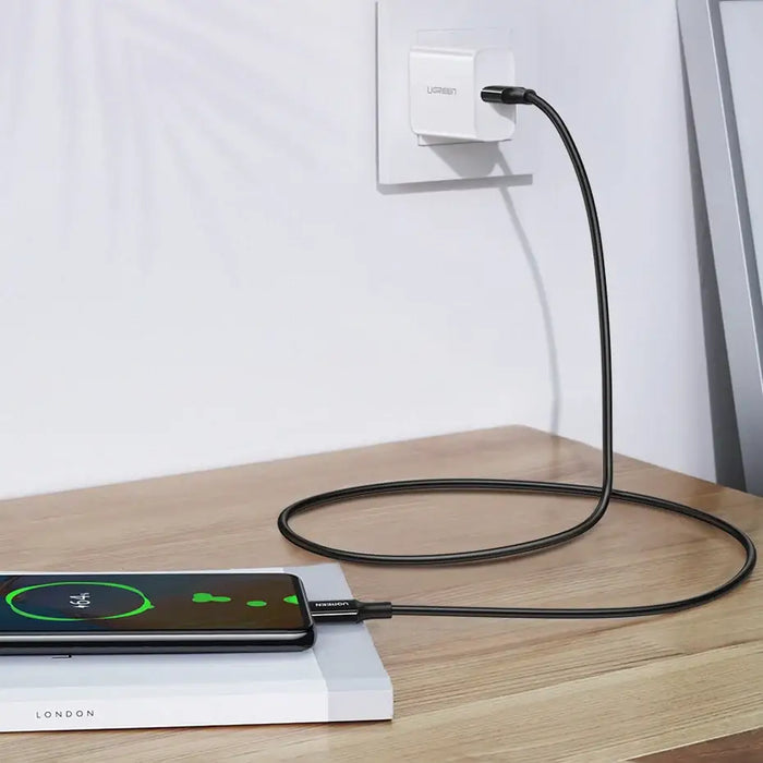Ugreen cable USB Type C (male) to Type C (male) cable 1m white (US300) - Cell phone cables<<<HurtelXML