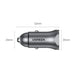 Ugreen Car Charger USB Type C / USB 24W Power Delivery Quick Charge Gray (30780) - Cell phone USB charger<<<HurtelXML