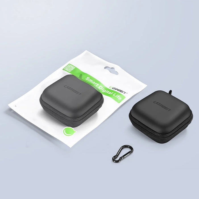 Ugreen case for headphones 8 cm x 8 cm black (40816) - Disk cases and accessories<<<HurtelXML&&&Cases