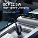 Ugreen CD293 car charger 2x USB-C PD and 1x USB-A 130W - black - Cell phone USB charger<<<HurtelXML