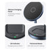 Ugreen CD317 MagSafe / Qi 2in1 charging station - black - Cell phone USB charger<<<HurtelXML