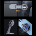 Ugreen CD380 magnetic holder with inductive charger for Tesla car - gray - Cell phone holders<<<HurtelXML