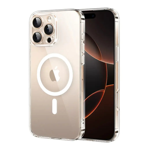 Ugreen Classy Clear Magnetic Case for iPhone 16 Pro - Transparent - Cell phone cases and covers<<<HurtelXML
