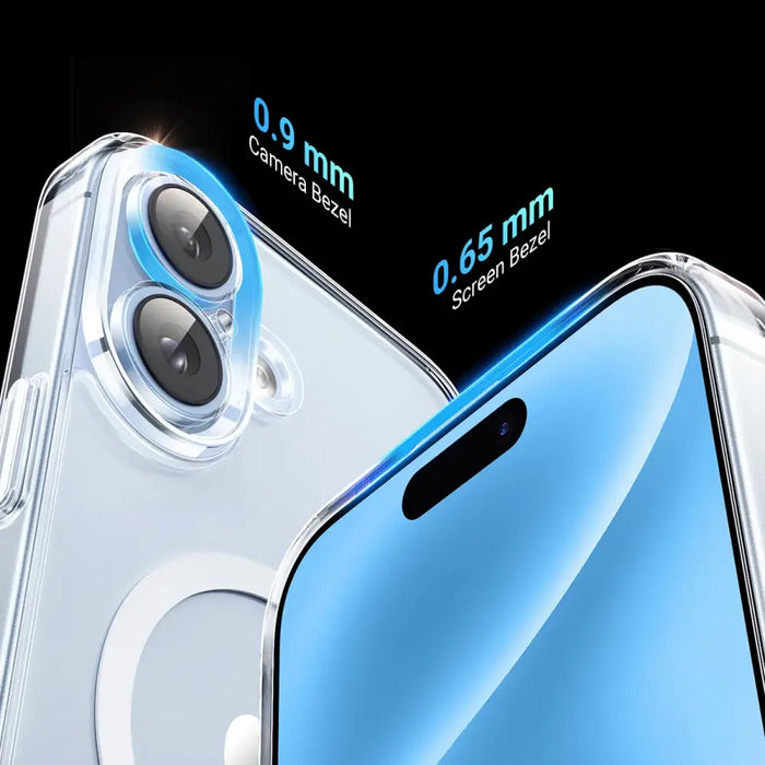 Ugreen Classy Clear Magnetic iPhone 16 Case - Transparent - Cell phone cases and covers<<<HurtelXML