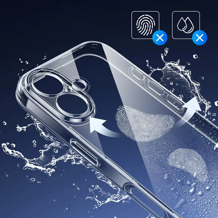 Ugreen Classy Clear Protective Case for iPhone 16 Plus - Transparent - Cell phone cases and covers<<<HurtelXML