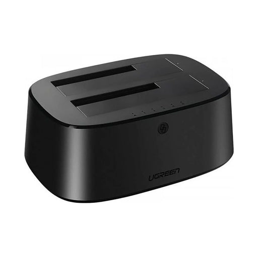 Ugreen CM198 50857 docking station with USB 3.0 for SATA 2.5’’ 3.5’’ SSD HHD drives EU power supply - black - Disk