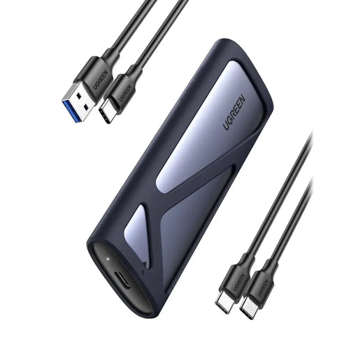Ugreen CM400 90264 caddy for M.2 SSD with USB-C 3.2 port - gray - Disk adapters<<<HurtelXML