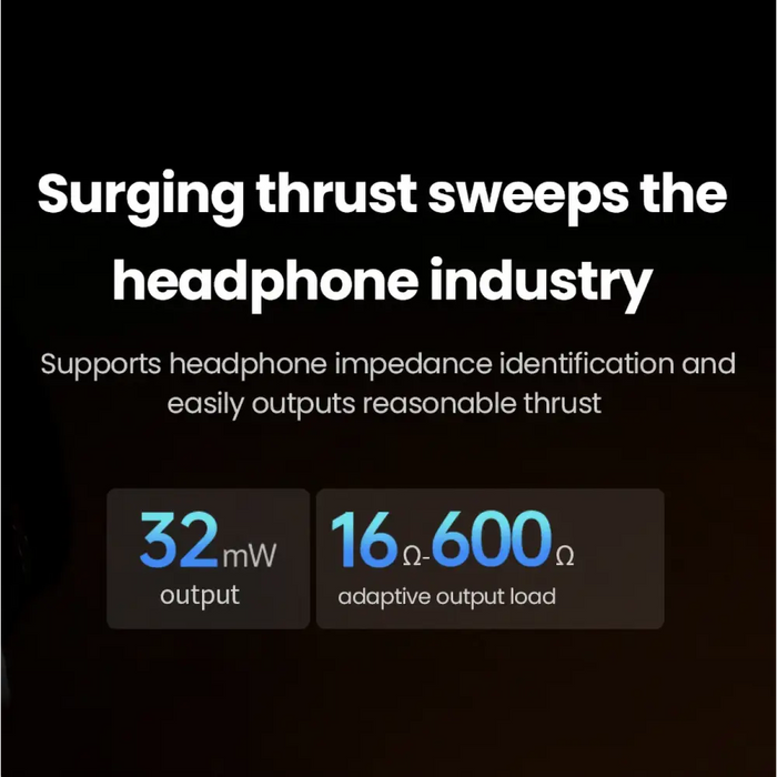 Ugreen CM545 DAC headphone amplifier from USB-C to 3.5 mm mini jack - black - USB adapters<<<HurtelXML