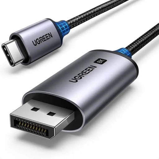 Ugreen CM556 cable with USB-C and DisplayPort 8K connectors 3 m long - gray - Video cables<<<HurtelXML&&&Kable