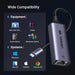 Ugreen CM648 USB-C to RJ45 Ethernet 2.5G adapter - gray - USB adapters<<<HurtelXML&&&Exhibition product<<<HurtelXML