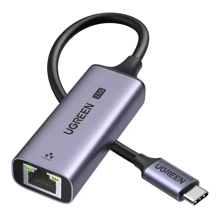 Ugreen CM648 USB-C to RJ45 Ethernet 2.5G adapter - gray - USB adapters<<<HurtelXML&&&Exhibition product<<<HurtelXML