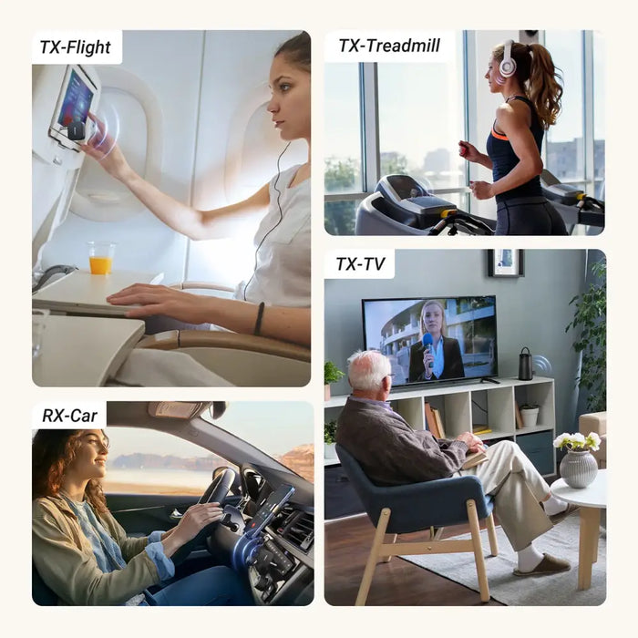 Ugreen CM667 35223 Bluetooth 5.2 audio transmitter/receiver - black - Other cell phone equipment<<<HurtelXML