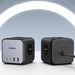 Ugreen cube power strip 65W USB / USB C + 3x AC socket black (CD268) - Cell phone USB charger<<<HurtelXML
